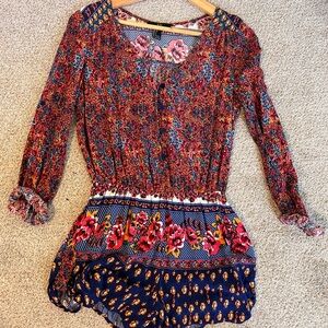 Forever 21 Floral romper